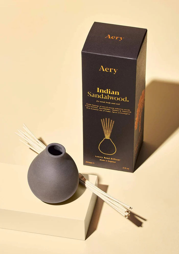 Aery Indian Sandalwood Reed Diffuser