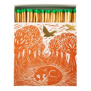 Woodland Fox | Square - Archivist Luxury Matches