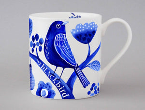 Indigo Blackbird Mug - Repeat Repeat