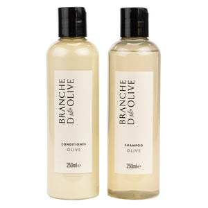 Branch d'Olive Olive Bagged Shampoo & Conditioner
