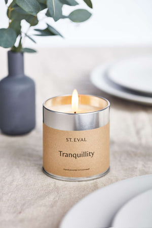 St Eval Tranquillity Scented Tin Candle