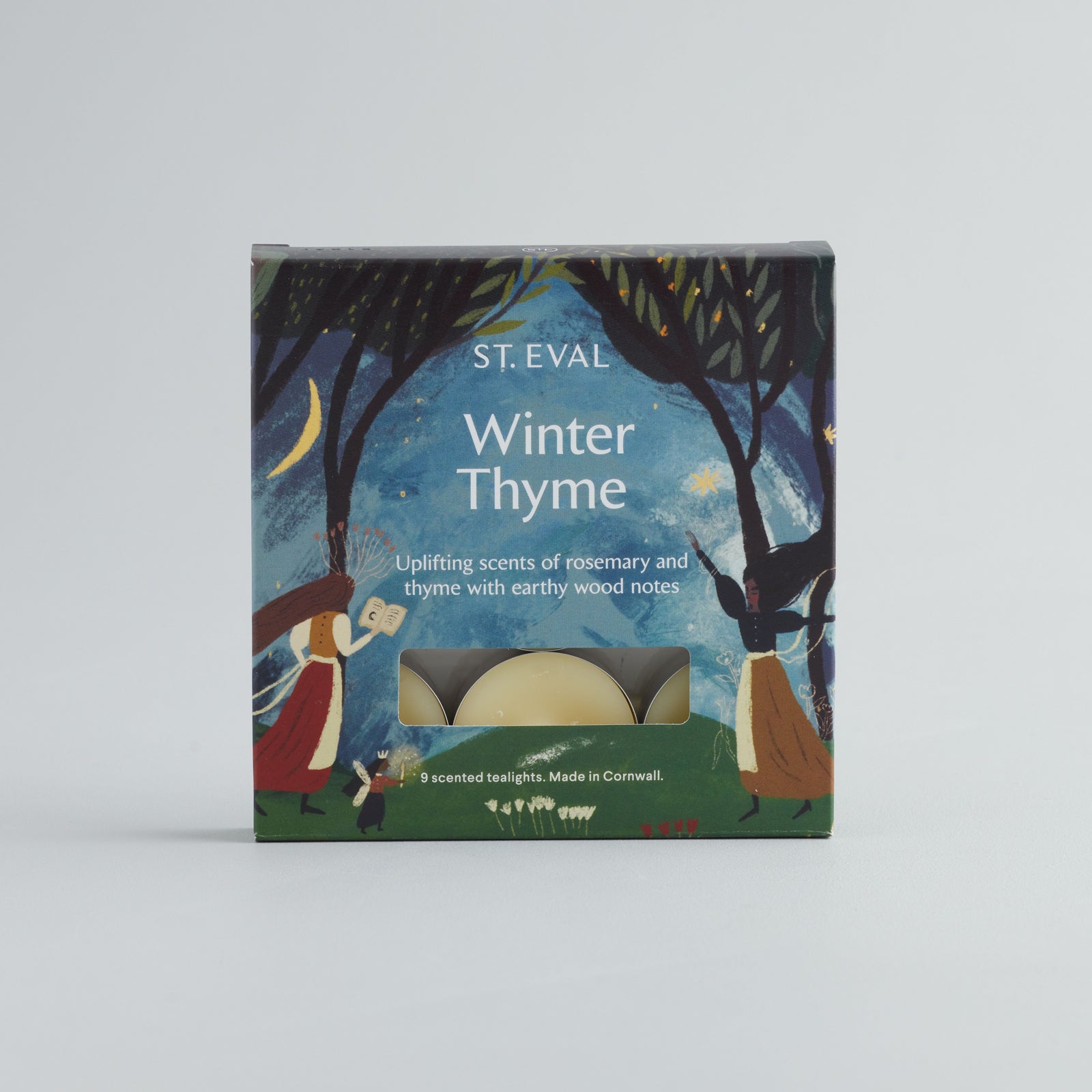 Winter Thyme Scented Christmas Tealights - St Eval