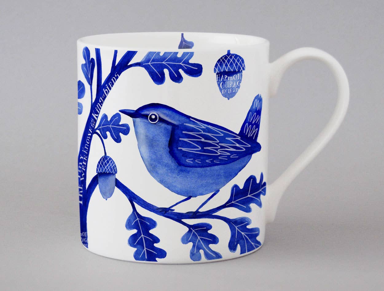 Indigo Wren Mug - Repeat Repeat