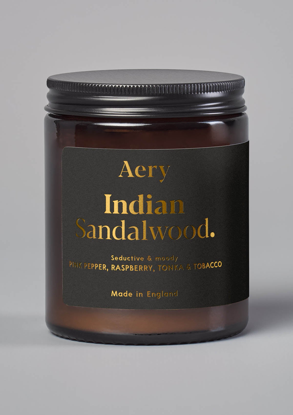 Indian Sandalwood Scented Jar Candle