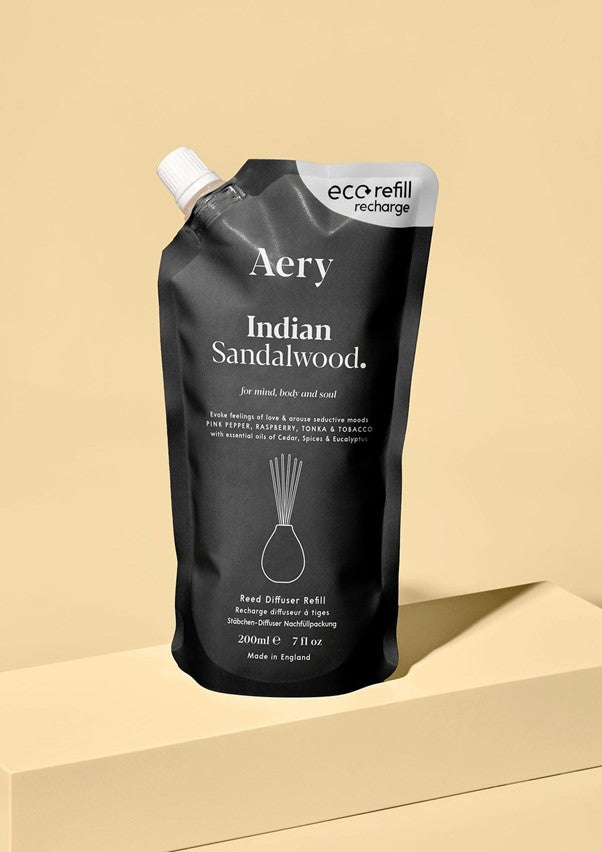 Aery Indian Sandalwood Reed Diffuser Refill