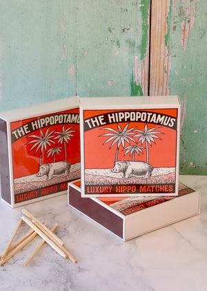 Archivist Luxury Matches Hippo