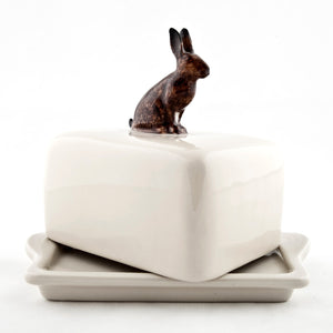 Hare Butter Dish - Quail Ceramics