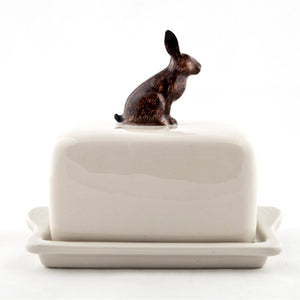 Hare Butter Dish - Quail Ceramics