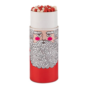 Father Christmas Cylinder Matches - Archivist