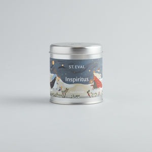 Inspiritus Scented Christmas Tin Candle - St Eval