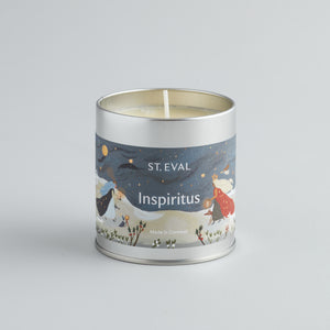 Inspiritus Scented Christmas Tin Candle - St Eval