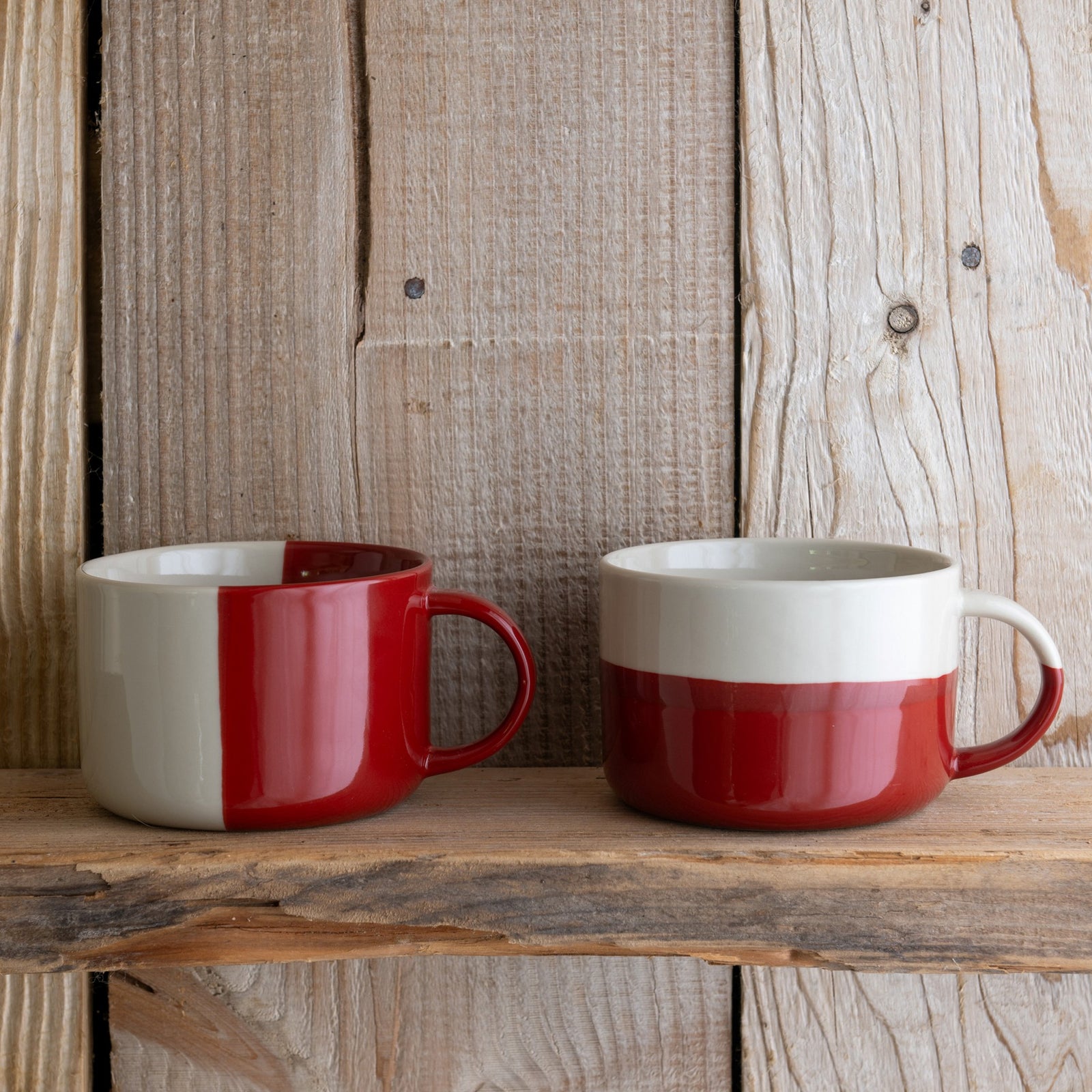 Kindred Rue Mug - Earth Red - Large (Set of 2)