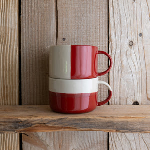 Kindred Rue Mug - Earth Red - Large (Set of 2)