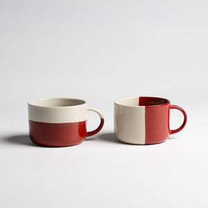 Kindred Rue Mug - Earth Red - Large (Set of 2)