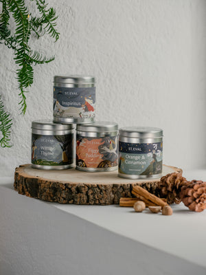 St Eval Winter Thyme Candle Tin