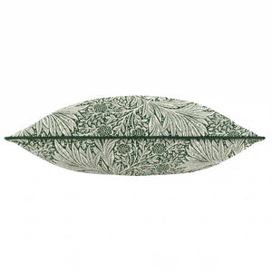 Morris & Co Marigold Piped Jacquard Cushion -  Leaf