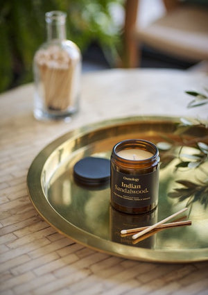Indian Sandalwood Scented Jar Candle - Osmology