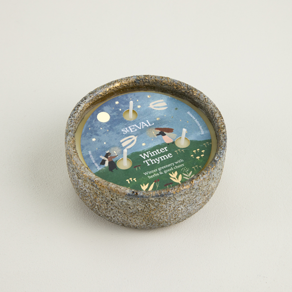 St Eval Winter Thyme Alchemy Pot - small