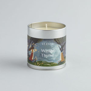 Winter Thyme Scented Candle Tin - St Eval Christmas