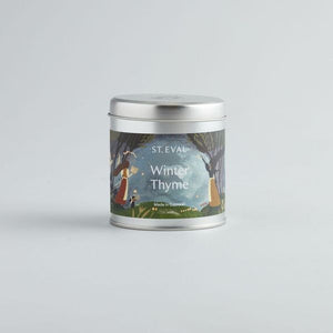 Winter Thyme Scented Candle Tin - St Eval Christmas