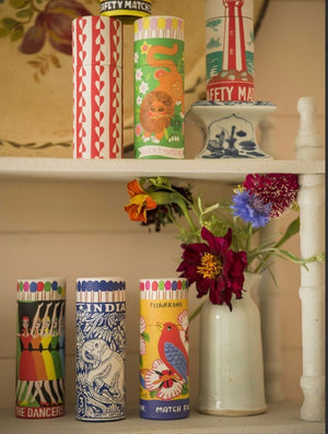 Elephant Stamp Small Cylinder Matches