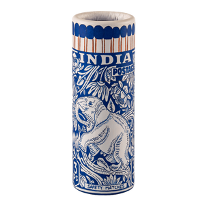 Elephant Stamp Small Cylinder Matches