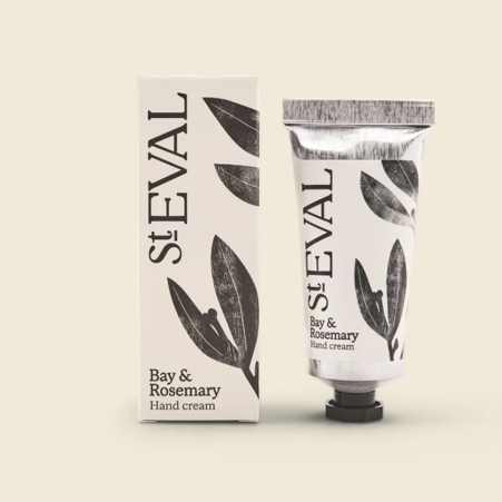 Bay & Rosemary Hand Cream, Boxed -St Eval