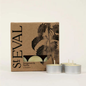 Bergamot & Nettle Scented Tealights - St Eval
