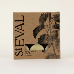 Bergamot & Nettle Scented Tealights - St Eval
