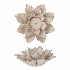 Eira Candle Votive, Nature, Stoneware