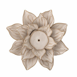 Eira Candle Votive, Nature, Stoneware