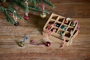 Dew Drop Baubles - Mixed Colours (Set of 12)