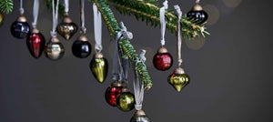 Dew Drop Baubles - Mixed Colours (Set of 12)