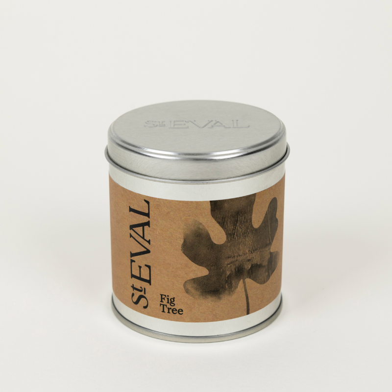 Fig Tree Scented Candle Tin - St Eval