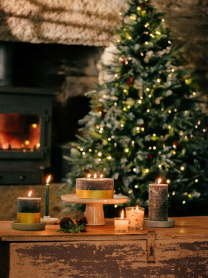 Winter Thyme Scented Candle Tin - St Eval Christmas