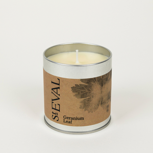 St Eval Geranium Leaf - Scented Tin Candle