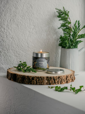 St Eval Winter Thyme Candle Tin