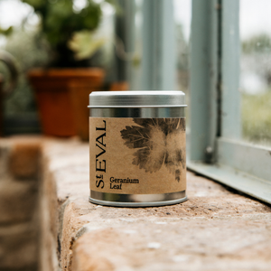 St Eval Geranium Leaf - Scented Tin Candle