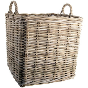 Square Kubu Log Basket-  Large