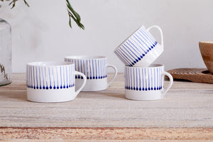 Iba Mug - Indigo - set of 2 nkuku mugs