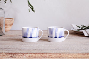 Iba Mug - Indigo - set of 2 nkuku mugs