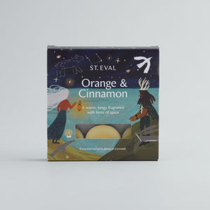Orange & Cinnamon Scented Tealights - St Eval
