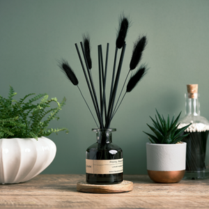 CAHM Peony, Rose & Oud Reed Diffuser - Black