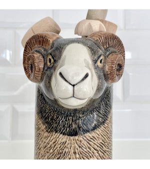 Swaledale Sheep Ceramic Utensil Holder