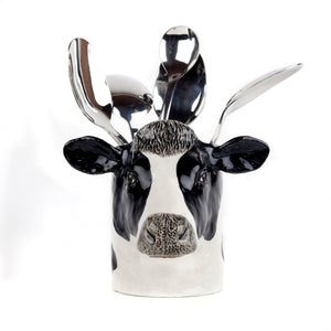Quail Friesian Cow Pencil Pot