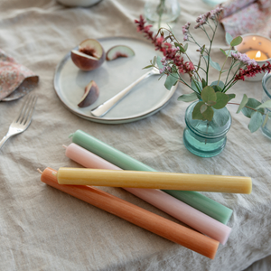 St Eval Rose Quartz Dinner Candles Gift Pack