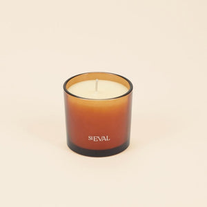 Bay & Rosemary Amber Glass Candle - St Eval