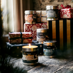 St Eval Sacred Forest, Christmas Scented Tin Candle
