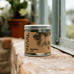 St Eval Geranium Leaf - Scented Tin Candle