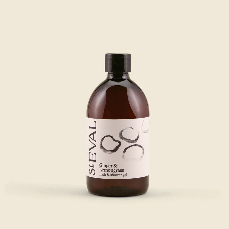 Ginger & Lemongrass Bath & Shower Gel - St Eval